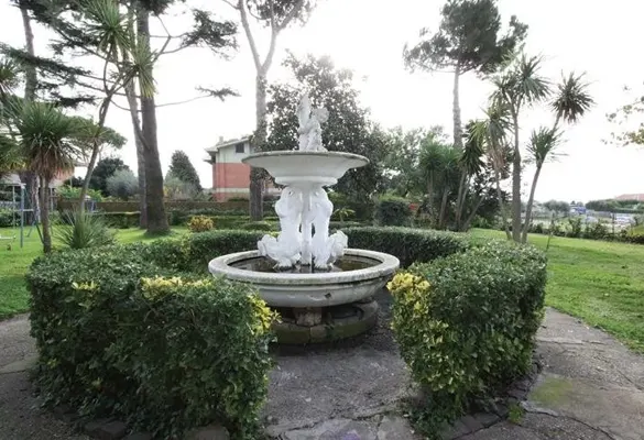 Giardino casa di riposo Villa Serena